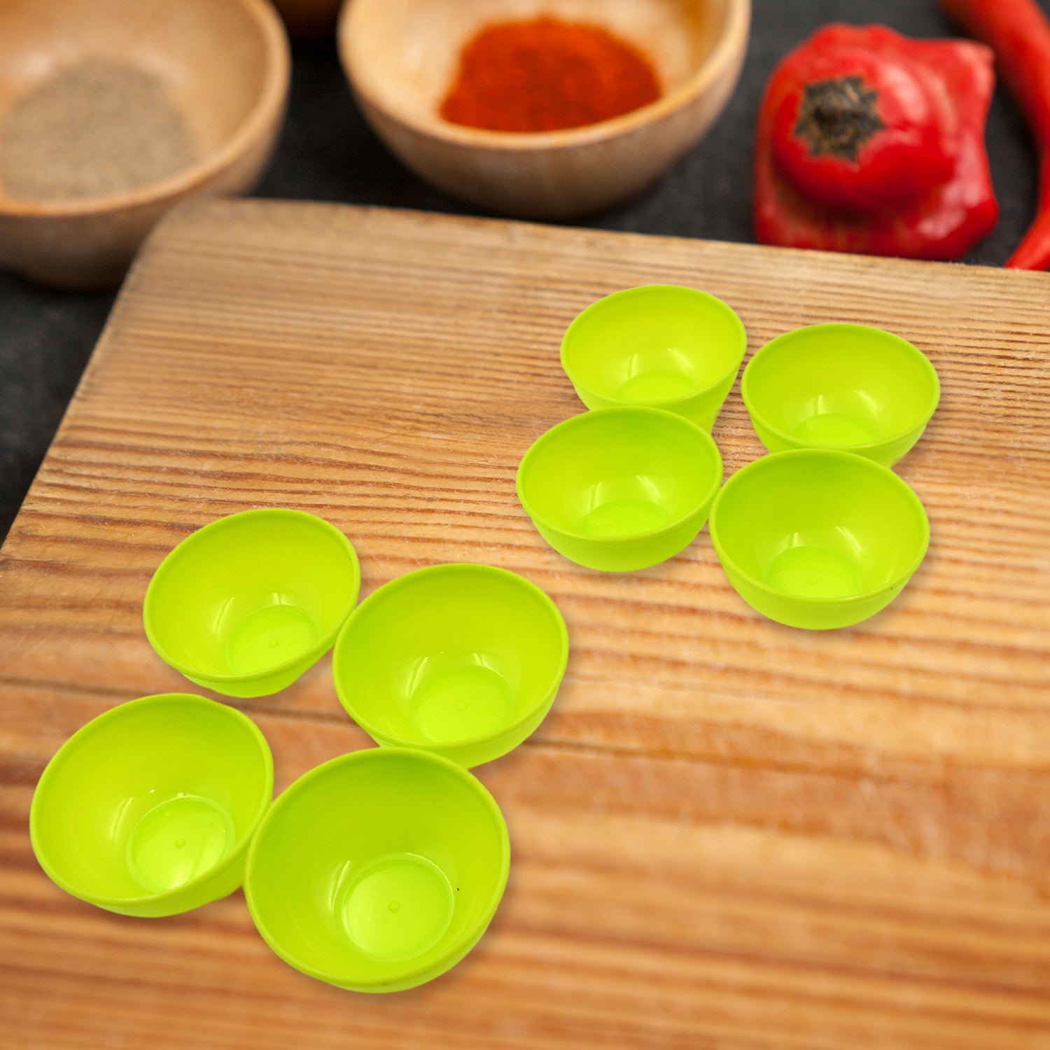 5557 Multipurpose Small Round Plastic Bowl / Katori, Microwave Safe Reusable Lightweight Bowl, Dishwasher Safe Chutney Bowl (8 Pcs Set) 5557 Multipurpose Small Round Plastic Bowl / Katori, Microwave Safe Reusable Lightweight Bowl, Dishwasher Safe Chutney Bowl (8 Pcs Set)
